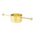 Anu Limen Bartender Measuring Cup 30ml, Stainless Steel Precise Control Cocktail Jigger with Double Bead Design for Bar Drink Mixing(Gold)