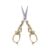 Anu Limen Vintage European Style Embroidery Scissors, Stainless Steel 4.72 in Small Detail Shears for Sewing, Needlework and Crafts(Gold)