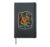 Anxiety Requires Roar-Assurance Lion Hardcover Journal, Black