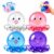 Anycell 4 Pack Octopus Mochi Squishy Toys, Stress Relief Squeeze Balls for Kids Adults, Sensory Fidget Toys for Anxiety, Goodie Bag Fillers, Party Favors, Classroom Rewards