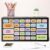 AnyDesign 84Pcs Toolbox Labels Teacher Drawer Tag Polka Dot Bright Tool Box Storage Stickers for Back to School Classroom Organization Teacher Resource Supplies