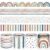 Aodaer 4 Rolls 131.2 Ft Boho Bulletin Board Borders Groovy Rainbow Dot Stripe Scalloped Rolled Board Trims 4 Styles Classroom Bulletin Borders Decorations for School Blackboard Office Wall DIY Decor