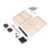 Aolidsive DIY Bluetooth Speaker Kit Composite Wood Bluetooth Audio Model Kit