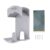 Aolidsive Wall Mounted Tape Dispenser ABS 4.72×2.76×2.24in