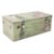 Aoneky Tin Storage Box with Hinged Latch, 11.25 L x 6W x 4H in – Sturdy Metal Bin with Lid for Wedding Photo Cards Snack for Table Organiser (Tower)