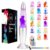 AONESY Liquid Motion Lamps with Remote 17 Color Changing Night Light 16 Inch LED Table Lamp Relaxing Liquid Light for Kids Adults Teens Room Decor Light Mood Lamp Classic Christmas Birthday Gift