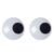 AOODOOM 6 Inches Halloween Giant Googly Eyes – 2 Pcs Large Wiggle Eyes Self Adhesive for DIY Craft Decorations and Christmas Ornaments