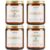 AOOVOO Christmas Candles – 4 PC Scented Candle, 28 oz Soy Candles, Soy Candle for Home Scented,Siberian Fir/Balsam Cedar/Cinnamon Rolls/Hot Cocoa