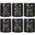 AOOVOO Scented Candles for Men – 6 Pack Candles for Home Scented, 42oz Soy Wax, 300 Hour Burn Time, Rose Sandalwood/Mahogany Teakwood/Smoke Vanilla/Leather/Lavender/Whiskey Caramel Candle Set