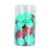 Aosekaa 100-Piece Two-Color Math Counters, 25mm Red and Green Chips with Storage Bucket for Classroom and Home Learning