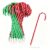 AOSOY Christmas Pens Ballpoint Bulk Black Ink, Smooth Writing Candy Cane Snowman Umbrella Stripes Pens Bulk, Xmas, Holiday Party Gifts, Office School Supplies, Party Favors (Red & Green, 30 PCS)