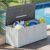 Aoxun 5 x 2 FT Outdoor Storage Shed, Resin Shed with Floor, Small Garden Shed Waterproof Plastic Tool Shed
