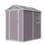Aoxun 6×4 FT Outdoor Storage Resin Shed, Outdoor Shed with Floor, Pink