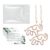 AOYEBO Wooden Elephant Ornament Set with Story Card, 2-Pack