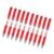 APGLSXY 10Pcs Retractable Gel Inks Pen 0.5mm Tip Red/Blue/Black Inks Dry Gel Pen for Note Taking Journaling School Retractable Pens