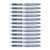APGLSXY 12PCS Retractable Gel Inks Pen 0.5MM Tip Drying Inks for Journaling Writing Dry Gel Pen Black