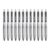 APGLSXY 12PCS Retractable Gel Inks Pen 0.5MM Tip Drying Inks for Journaling Writing Dry Gel Pen Black