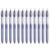 APGLSXY 12Pcs Stress Relief Rotating Gel Pen 0.5MM Tip Fast Drying Inks for Daily Writing School Ergonomic Grip Pen