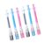 APGLSXY 6 / 12Pcs Fun Inoculator Gel Pen 0.38MM Needle Tip Gel Inks Pen with Scale Marking Black Inks for Note Taking Journaling Unique Offices Supplies