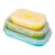 APGLSXY Foldable Silicone Lunch Box Set with Nested Storage and Lid Closure Design for Meal Prep, Packed Lunch, Picnic Food Containers Nesting Containers Portable Meal Prep Boxes Work