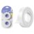 APGLSXY Invisible Tape 2Pcs Plastomer Clear Adhesive Tape Removable for Documents Photos and Present Wrapping Invisible