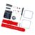 APGLSXY LED Digital Tube Display Electronic Watch Assembly Kits Wrist Clock with Silicone Metal Parts LED Electronic Clock Kits