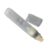 APGLSXY Refillable Empty Paint Pen Acrylics Empty Marker 10mm Flat/Round Tip Pen for Painting on Paper Wood Ceramic Metal Marker Tube