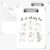 APJYM Motivational Goose Clipboard with Storage for Desk 12.6×9.3in
