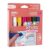 APLI Kids 19363 Color Sticks Window Solid Tempera for Glass Painting, 6 Assorted Colors