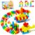 Apluses 42PCS Magnetic Blocks, Gifts for 3 4 5 6 Year Old, Magnet Building Blocks for Kids, Girls & Boys, Sensory – Montessori – Autism – Magnetic Toys for Kids Ages 3-5 4-8