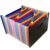 APLVFFZH Expanding File Folder Organizer Document Holder Accordion File Holder A4 Paper Holder with Indexed Dividers And Case, Multicolor, 24 Pockets