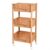 APLVFFZH Rolling Utility Cart with Wheels, Multi-Layer Storage for Living Room Organization, Khaki, Khaki, 4-Layer (43.5×31.5×118 cm)