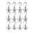 AplysiaTech Strong Magnetic Hooks with 1 Inch Dia Magnet Base, 80lbs – 12Pack Heavy Duty Rare Earth Magnet Hook for Refrigerator,Extra Strong Cruise Hook for Hanging, Magnetic Hanger for Cabins, Grill