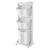 APOUDM 3‑Tier Laundry Basket, Dirty‑Clothes Storage Organizer with Wheel