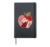 Apple Cottagecore Farmhouse Teacher Hardcover Journal, Black
