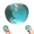 Apple Squishy Stress Ball, Clear Slow Rising Fidget Toy for Anxiety Relief(Blue)