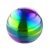 Apqdw Kinetic Spinning Desk Toy ADHD Stress Relief 2.17in Rainbow