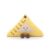 Apricot Lamb Wisdom Triangular Ruler Stationery Stuffed Animals for Kids, Soft Cute Plush Toys for Baby Girl and Boy, 4 Inches