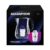 AQUAPHOR Orleans Water Filter Jug 4.2L, for Reduction of limescale, Chlorine and Other impurities, 1x A5 350 Litre Added Magnesium Cartridge – Premium Water Filter jug in Glass Effect. Blue