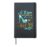 A Queen Was Born on April 15, 15th April Birthday Party Bday Hardcover Journal, Black