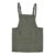 Aqur2020 Artist Apron, Cotton Canvas Adjustable Cross Back Strap Large Pocket
