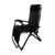 Aqur2020 Folding Lounge Chair with Adjustable Recline, 90-170 Degree Ergonomic Nap Chair (Cool Black)