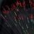 Aqur2020 LED Optic Fiber Lights for Bedroom Party Decoration, with 3 Colors Flashing Mode ABS Battery Powered 28cm, for Christmas Night (As Shown)
