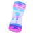 Aqur2020 Liquid Motion Bubbler Timer Desk Toy Desk Decoration Accessory Portable Stress Reliever for Kids Adults with Slow Rhythmic Dripping Great for Home Office Decor (Blue Plus Pink)