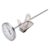 Aqur2020 Stainless Steel Probe Thermometer with Clip for Cooking and Milk Frothing, Digital Temperature Gauge for Kitchen Baking and Meat Grilling, 14F to 212F Switchable Display