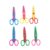 Aramox 6 Pcs Decorative Edge Scissors with Safe Plastic Blades