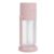 Aramox Mini Humidifier with Light USB Cool Mist Humidifier 260ml ABS PP Quiet Portable 2 Spray Modes for Car Home Desktop Office Bedroom Travel Use (Roseate)