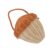 Aramox Rattan Storage Basket Mushroom Shape, Hand Woven Wall Hanging Rattan Storage Basket with Lid, 23 X 16 Cm, Handle Design, Photo Prop Room Decor for Kids Room Nursery