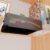 Aramox Under Desk Storage Box Transparent Hidden Desk Drawer ABS PS 20 X