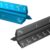 Architectural Scale Ruler: 12″ Imperial Aluminum Alloy Metal Architecture Measuring Tools, Engineering Drafting Construction Drawing Blueprints Triangular Architect Scaling Rulers,2Pcs